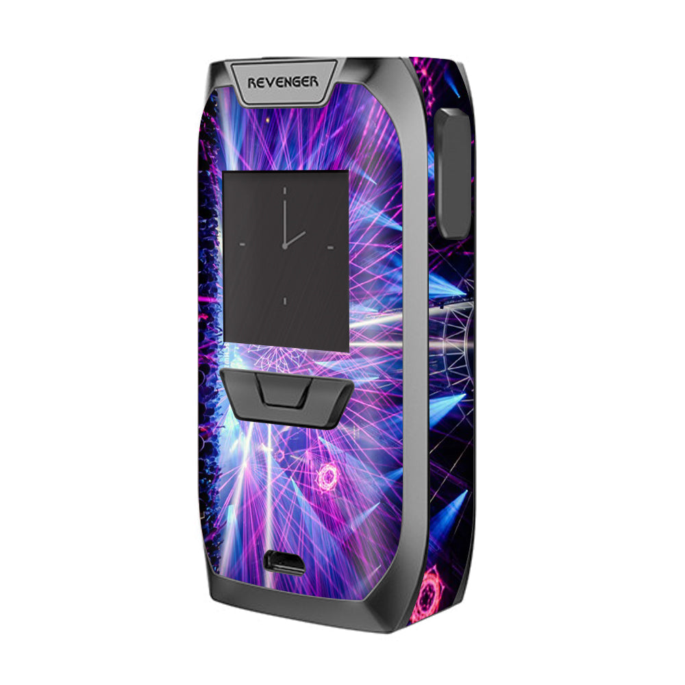  Laser Trance Edm Lights Vaporesso Revenger Skin