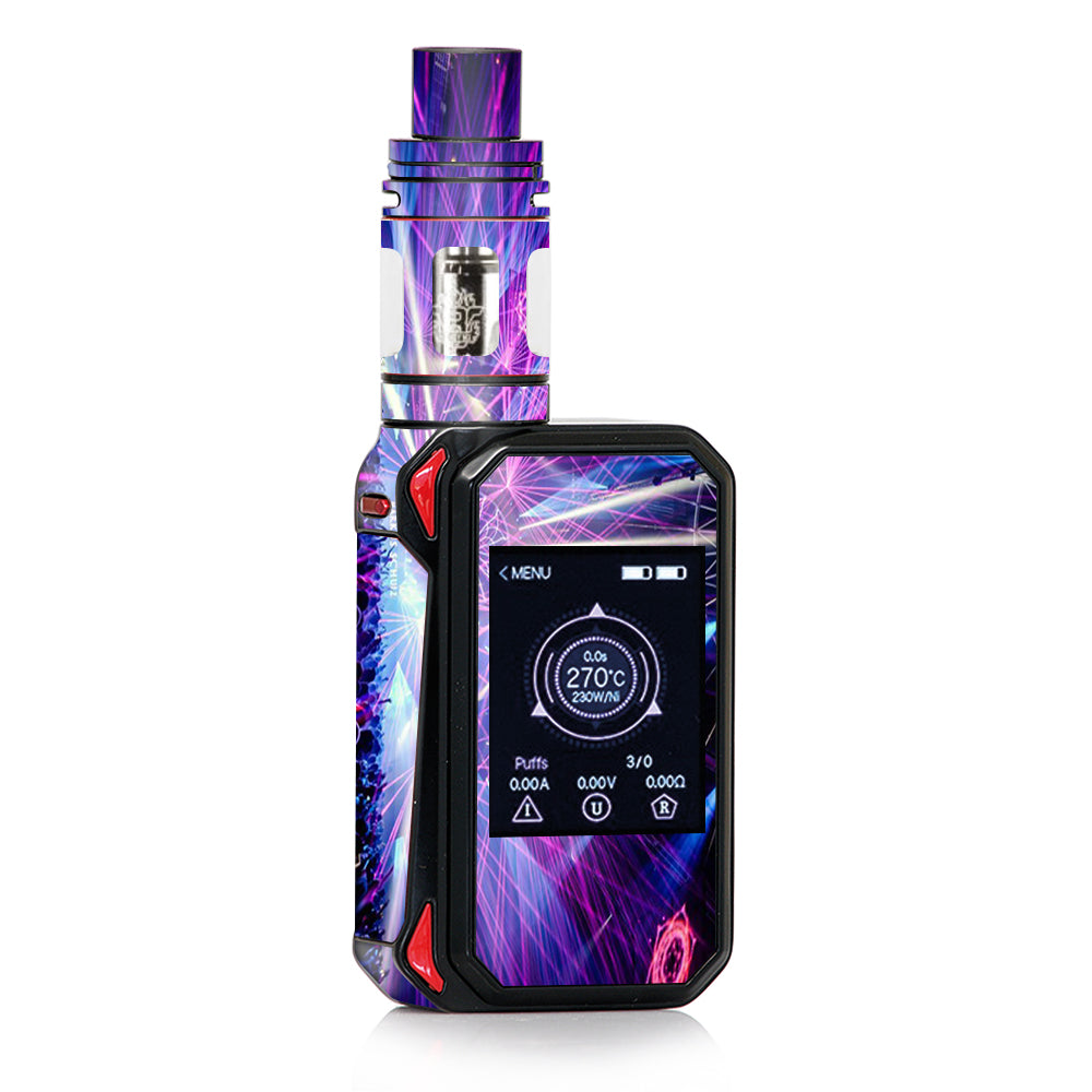  Laser Trance Edm Lights  Smok G-priv 2 Skin