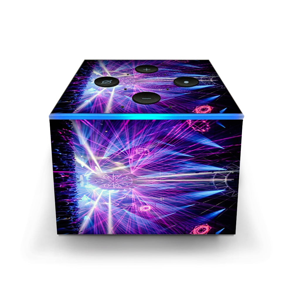  Laser Trance Edm Lights  Amazon Fire TV Cube Skin
