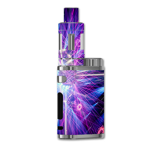  Laser Trance Edm Lights eLeaf iStick Pico 75W Skin