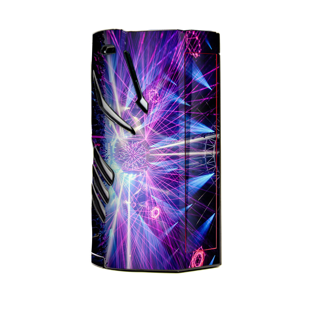  Laser Trance Edm Lights  T-Priv 3 Smok Skin