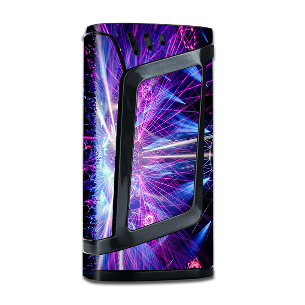  Laser Trance Edm Lights Smok Alien 220W Skin