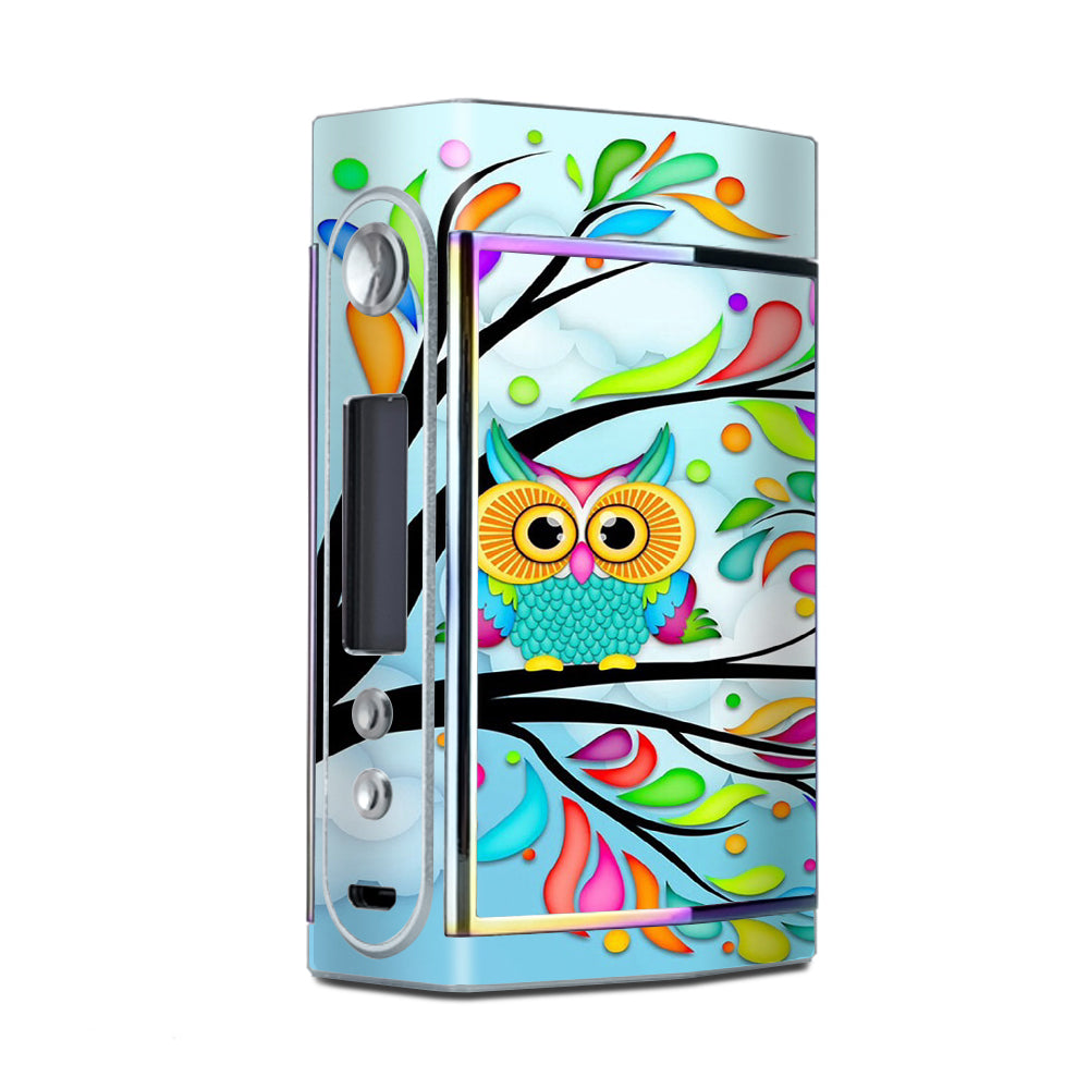  Colorful Artistic Owl In Tree  Too VooPoo Skin