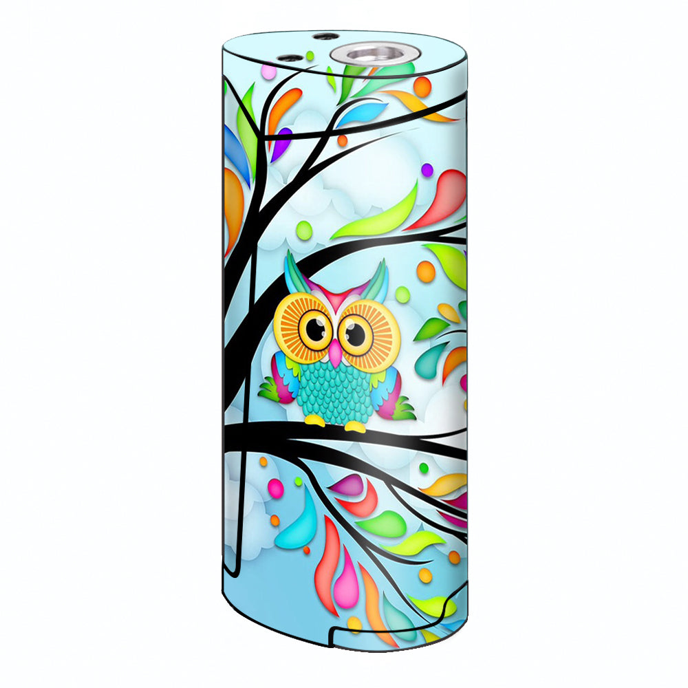  Colorful Artistic Owl In Tree  Smok Priv V8 60w Skin