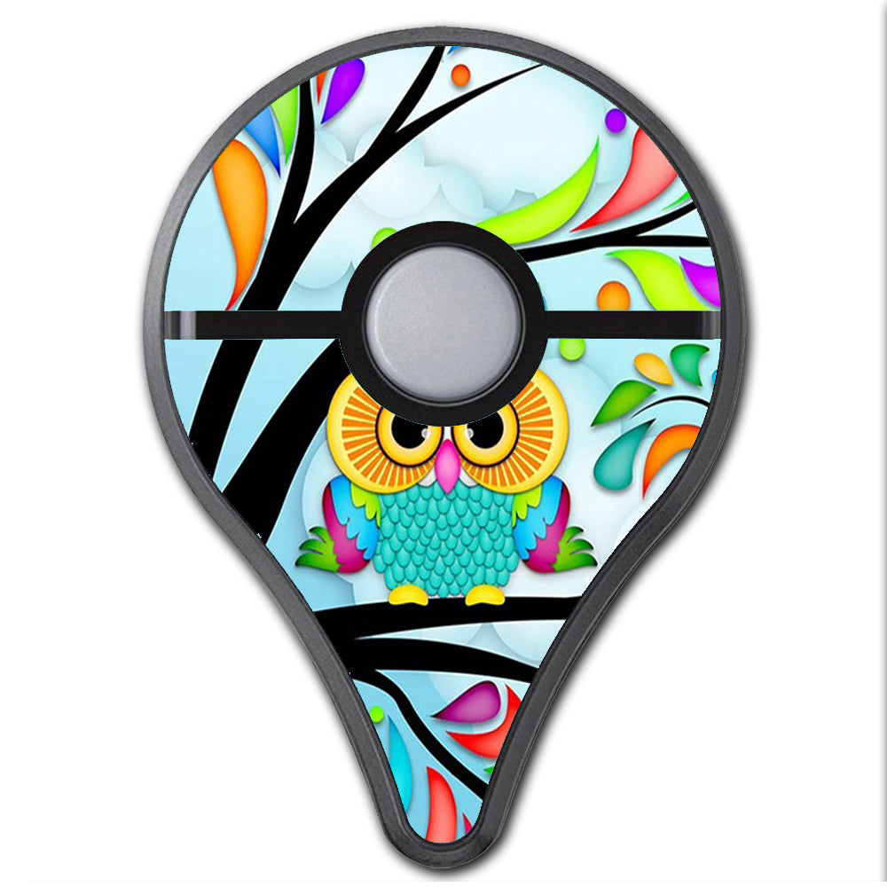  Colorful Artistic Owl In Tree  Pokemon Go Plus Skin