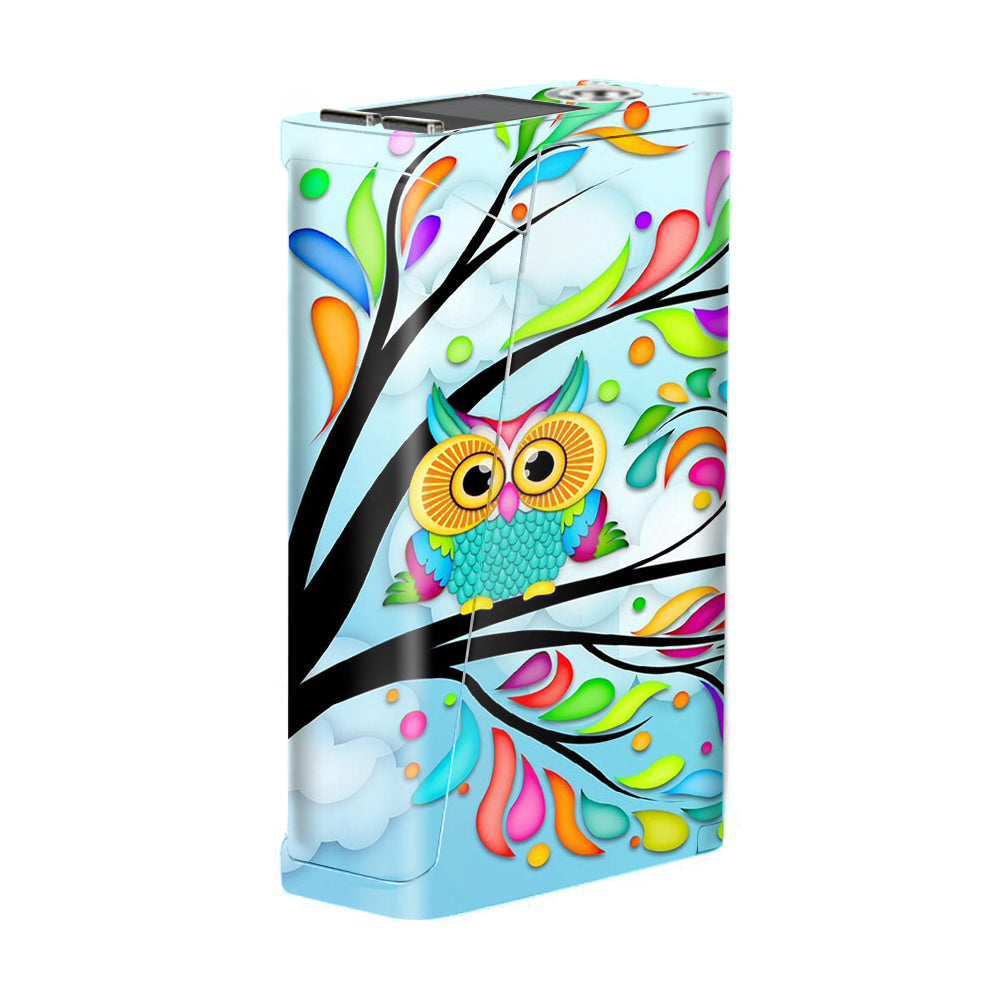  Colorful Artistic Owl In Tree Smok H-Priv Skin