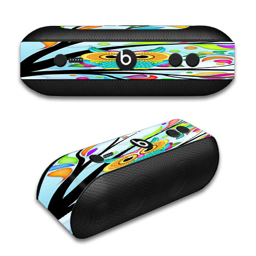  Colorful Artistic Owl In Tree Beats by Dre Pill Plus Skin