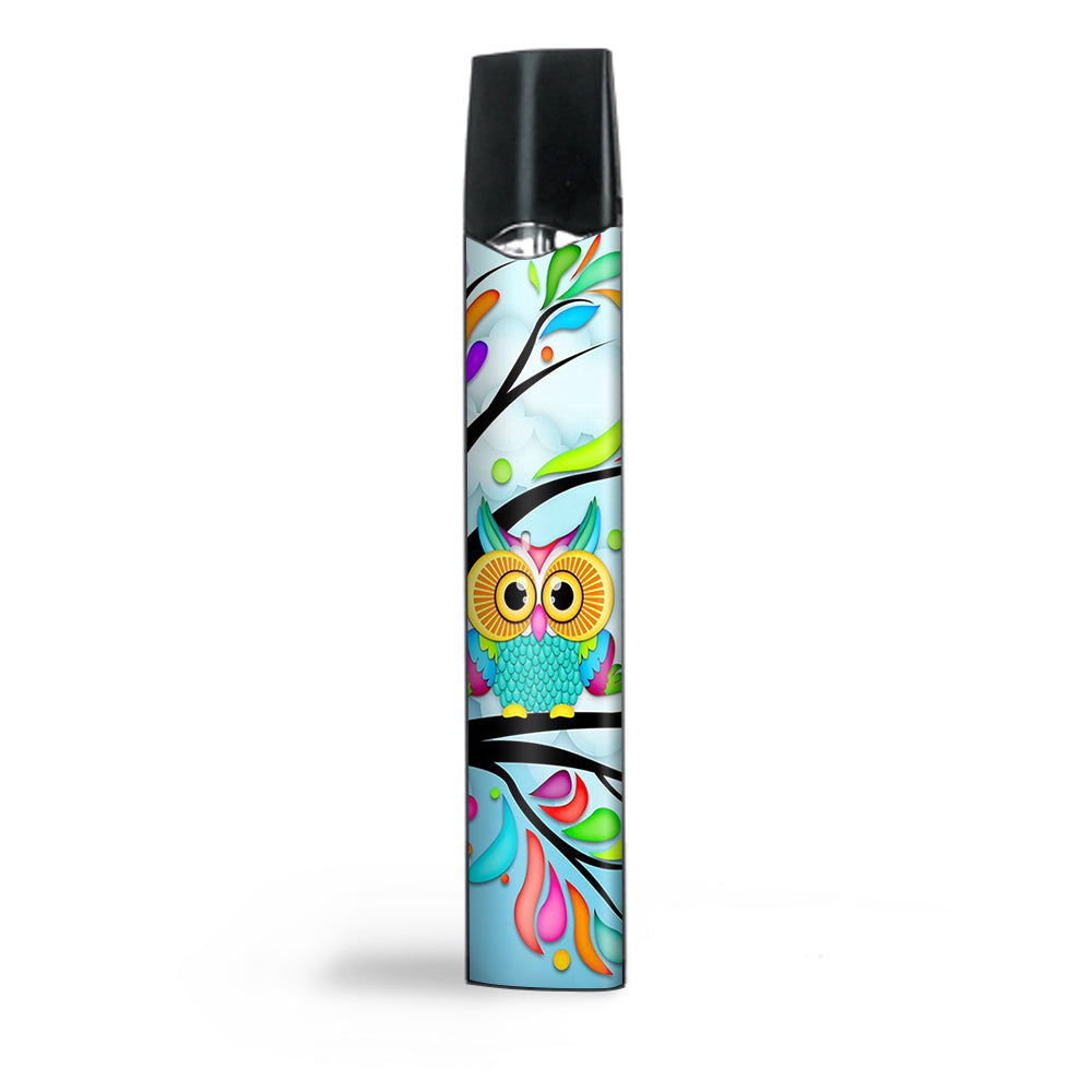  Colorful Artistic Owl In Tree  Smok Infinix Ultra Portable Skin