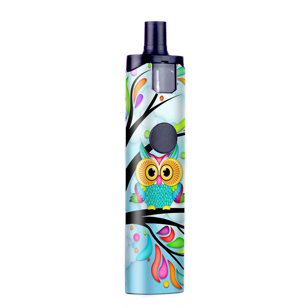  Colorful Artistic Owl In Tree Wismec Motiv Pod Skin