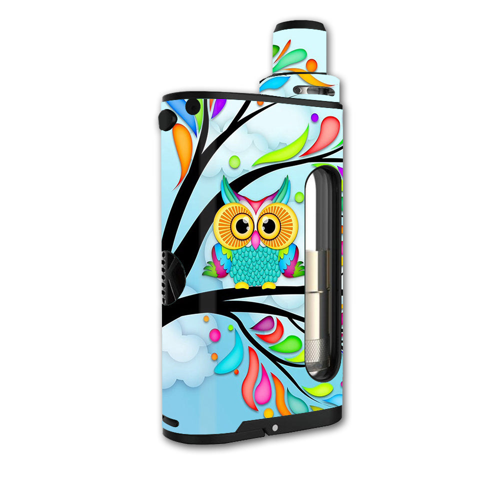  Colorful Artistic Owl In Tree Kangertech Cupti Skin