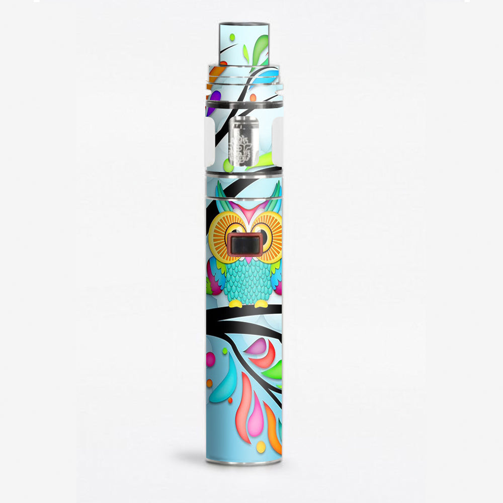  Colorful Artistic Owl In Tree  Smok Stick X8 Skin