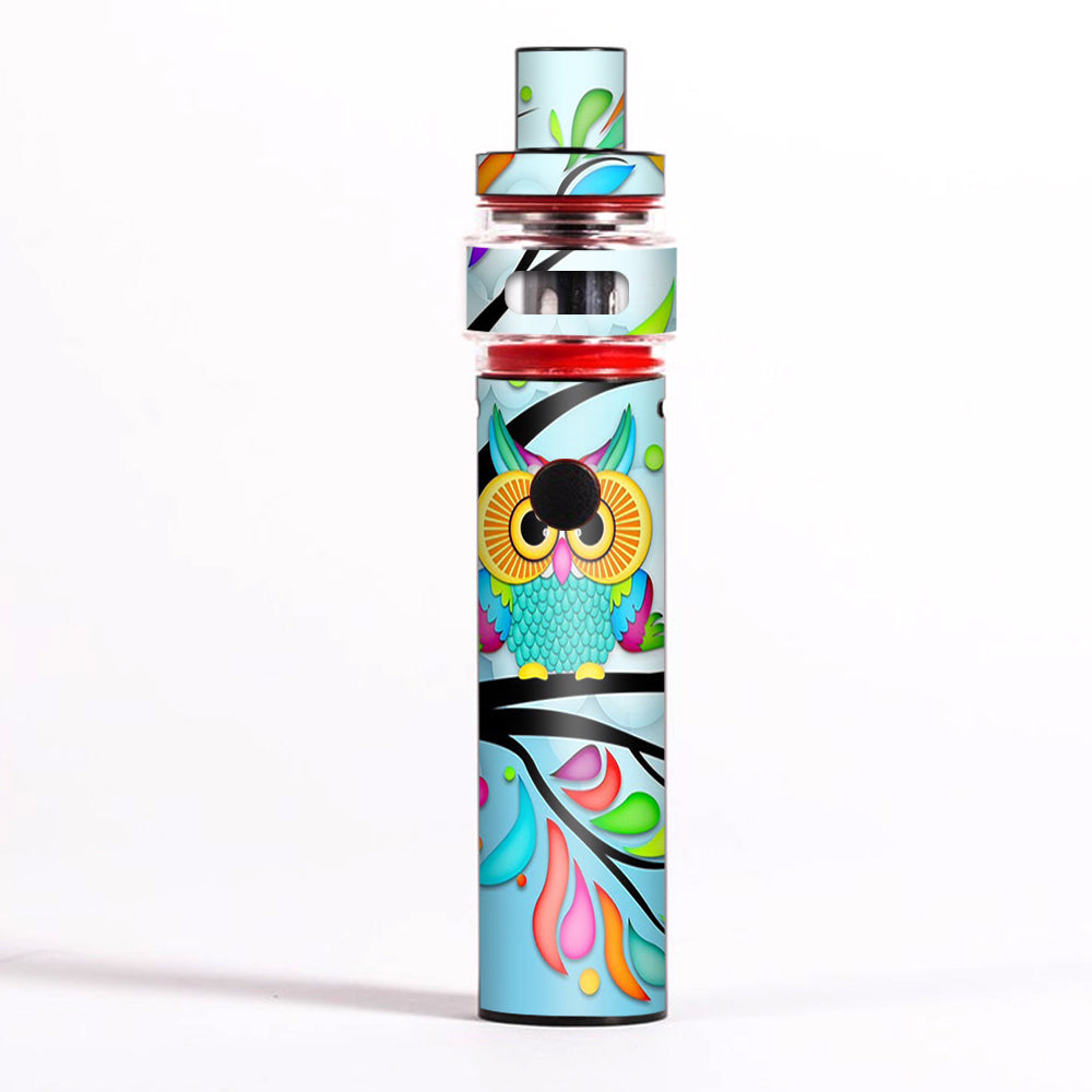  Colorful Artistic Owl In Tree  Smok Pen 22 Light Edition Skin