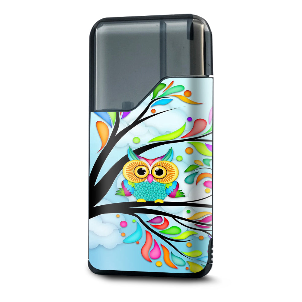  Colorful Artistic Owl In Tree  Suorin Air Skin