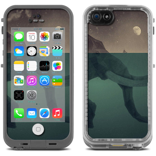  Elephant Trunk  Water Moon Lifeproof Fre iPhone 5C Skin