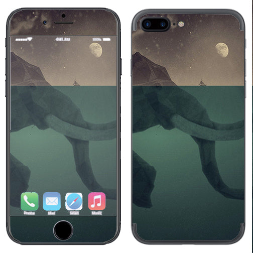  Elephant Trunk  Water Moon Apple  iPhone 7+ Plus / iPhone 8+ Plus Skin