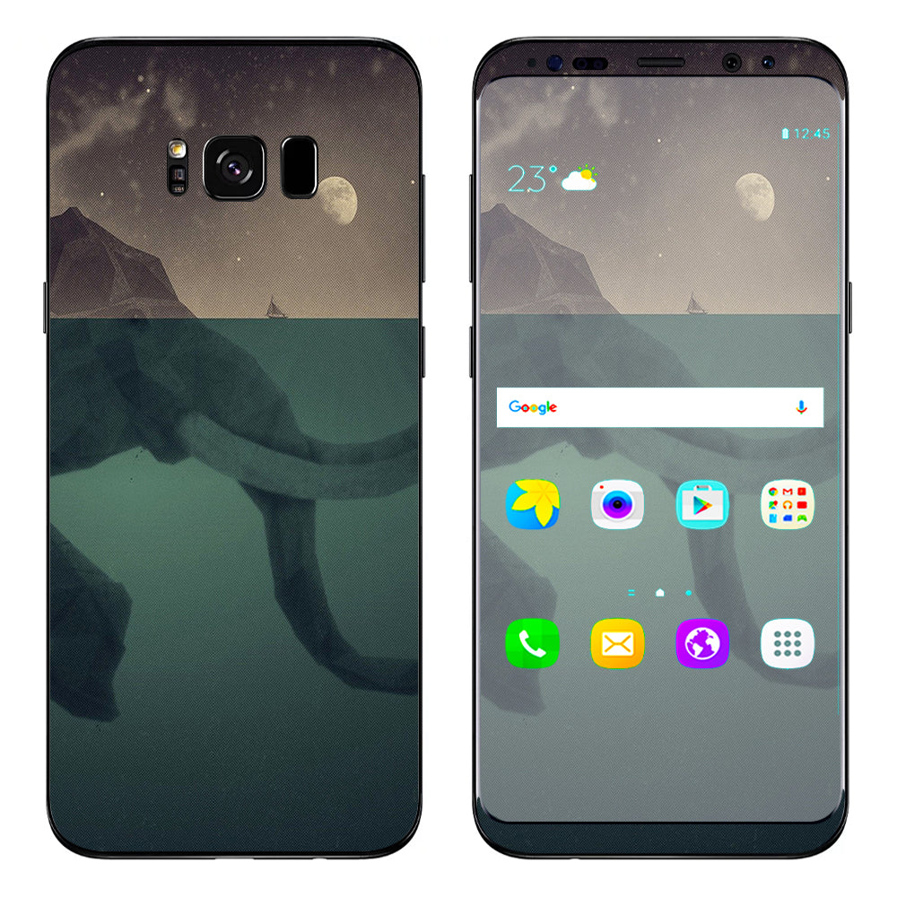  Elephant Trunk  Water Moon Samsung Galaxy S8 Plus Skin
