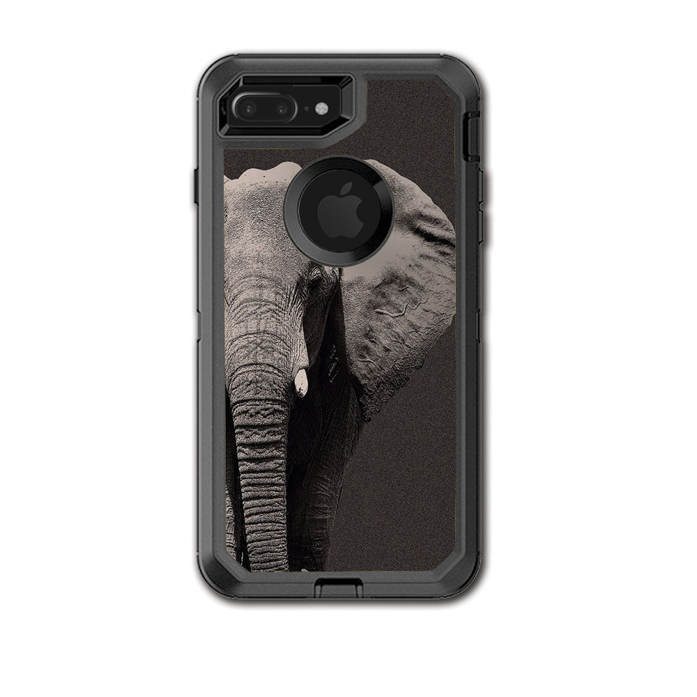  Close Up Of The Elephant Otterbox Defender iPhone 7+ Plus or iPhone 8+ Plus Skin