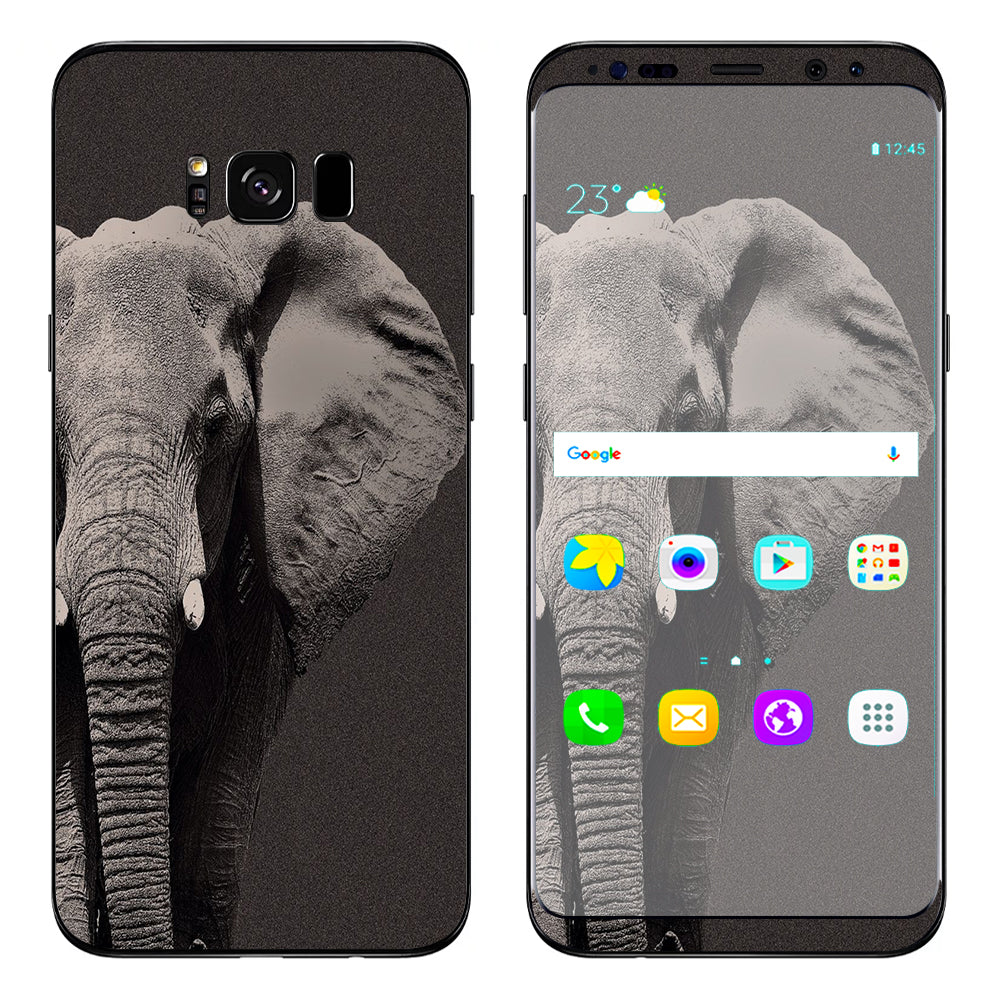  Close Up Of The Elephant Samsung Galaxy S8 Plus Skin