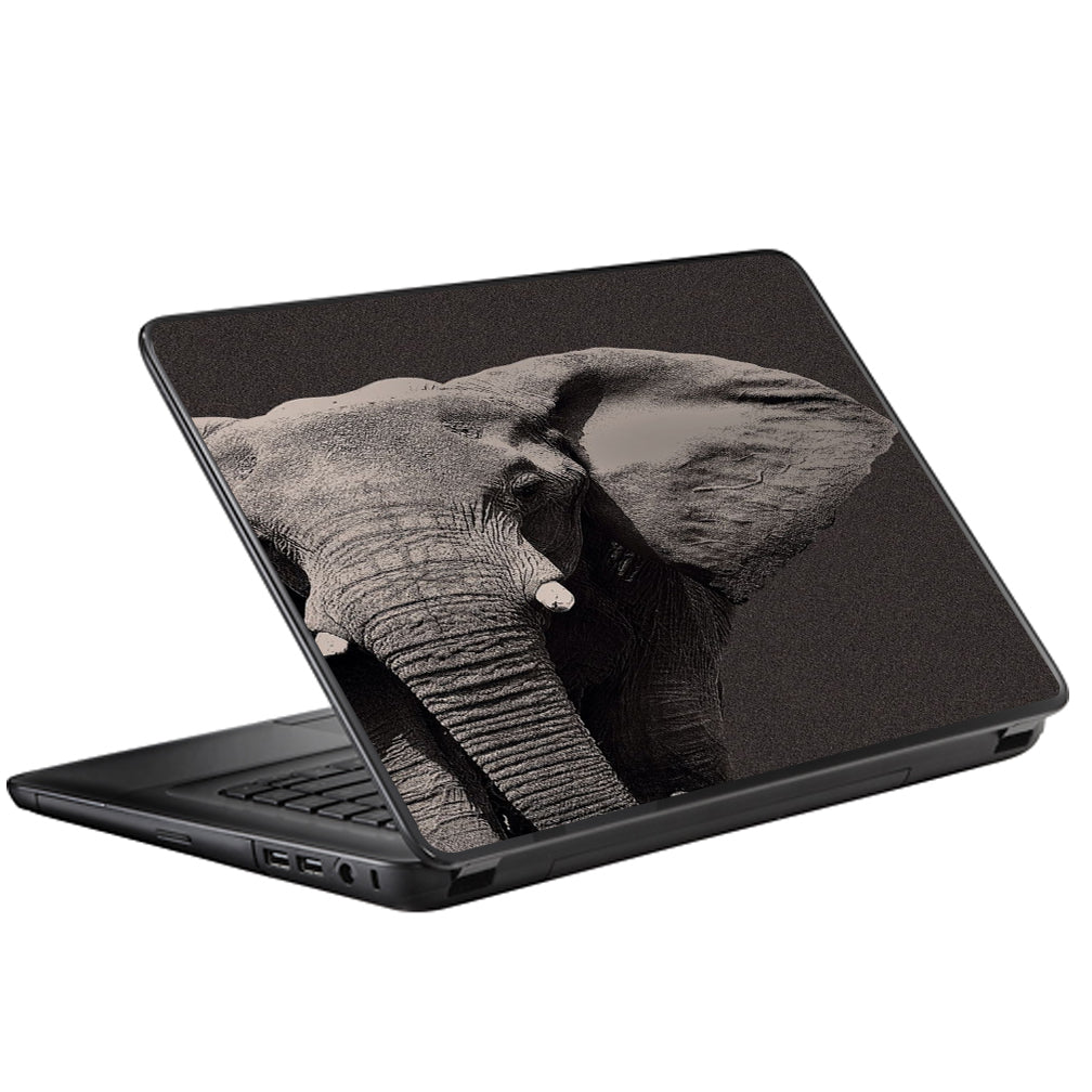  Close Up Of The Elephant Universal 13 to 16 inch wide laptop Skin