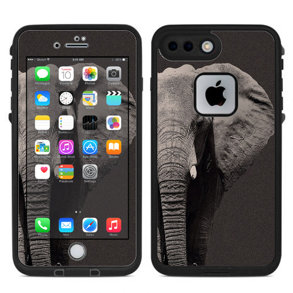 Close Up Of The Elephant Lifeproof Fre iPhone 7 Plus or iPhone 8 Plus Skin