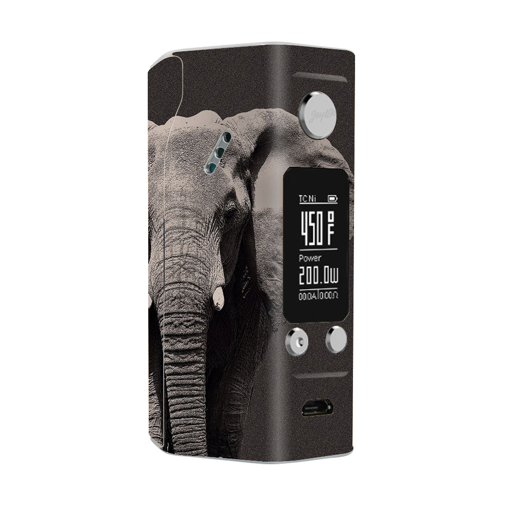  Close Up Of The Elephant Wismec Reuleaux RX200S Skin