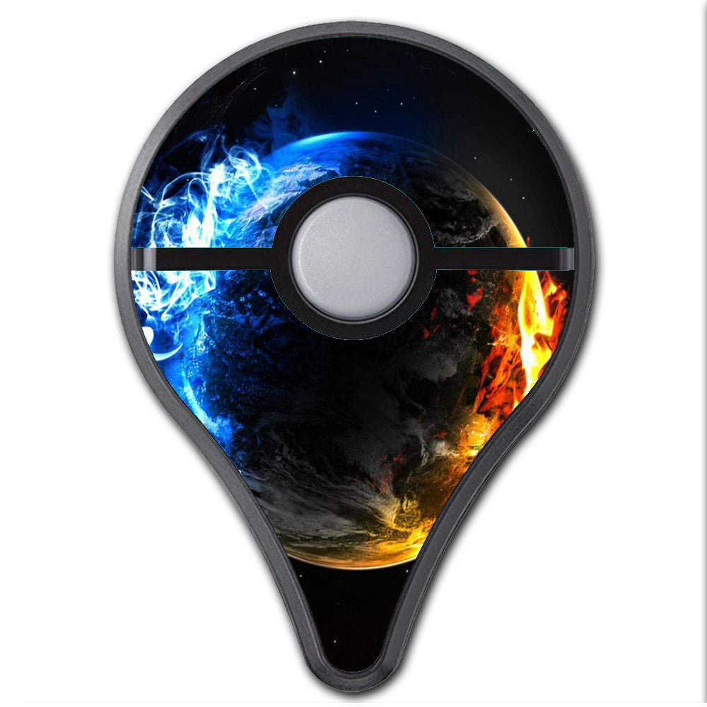  Fire Water Earth Scene Pokemon Go Plus Skin