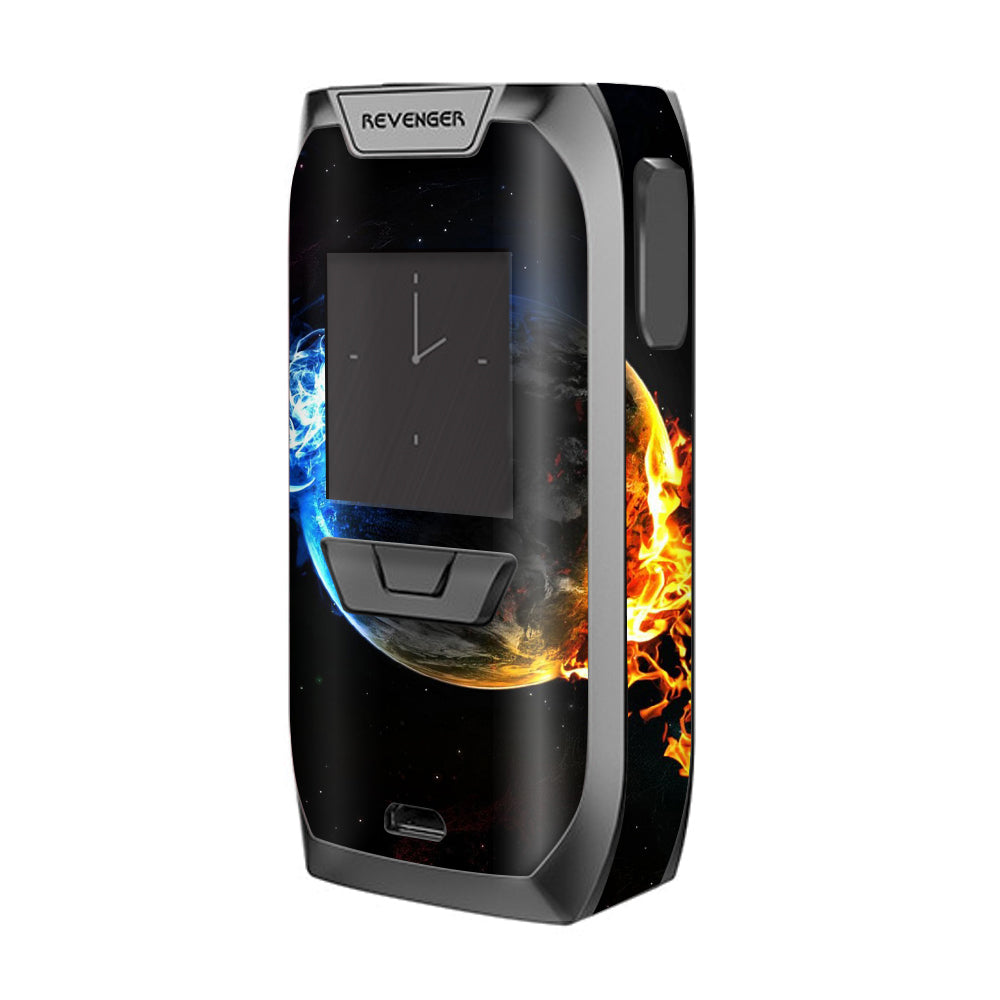  Fire Water Earth Scene Vaporesso Revenger Skin