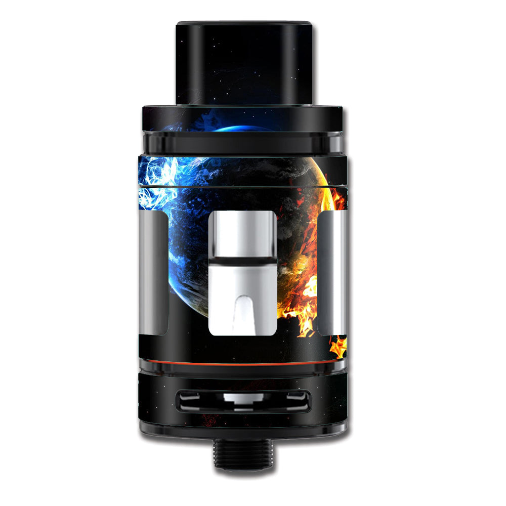  Fire Water Earth Scene Smok TFV8 Mini Big Baby Beast Skin