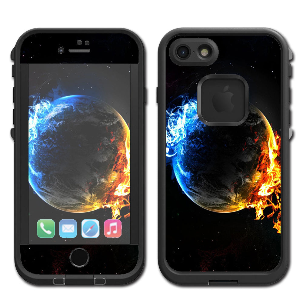  Fire Water Earth Scene Lifeproof Fre iPhone 7 or iPhone 8 Skin