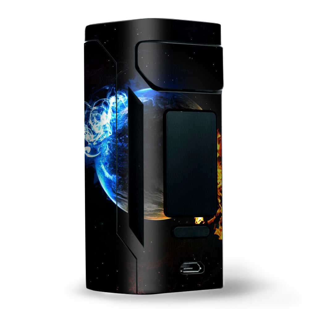  Fire Water Earth Scene Wismec RX2 20700 Skin