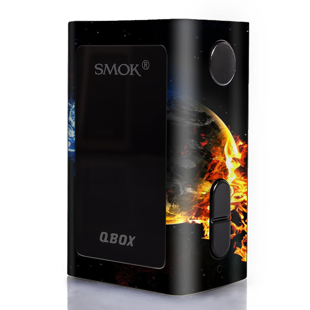  Fire Water Earth Scene Smok Q-Box Skin