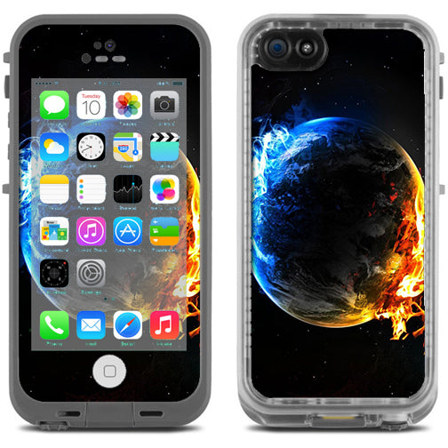  Fire Water Earth Scene Lifeproof Fre iPhone 5C Skin