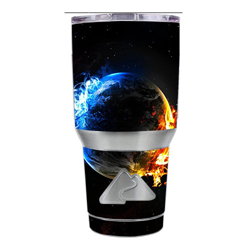  Fire Water Earth Scene Ozark Trail 20oz Tumbler Skin