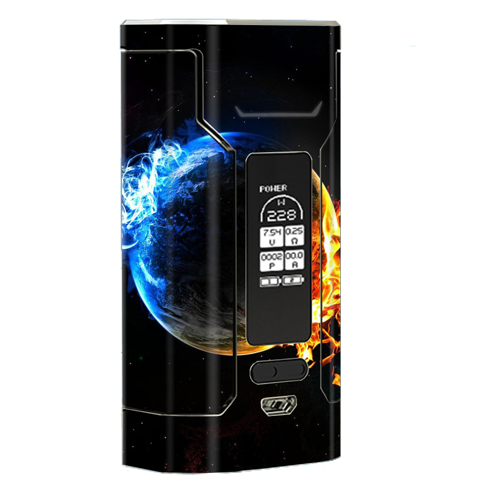  Fire Water Earth Scene Wismec Predator 228 Skin