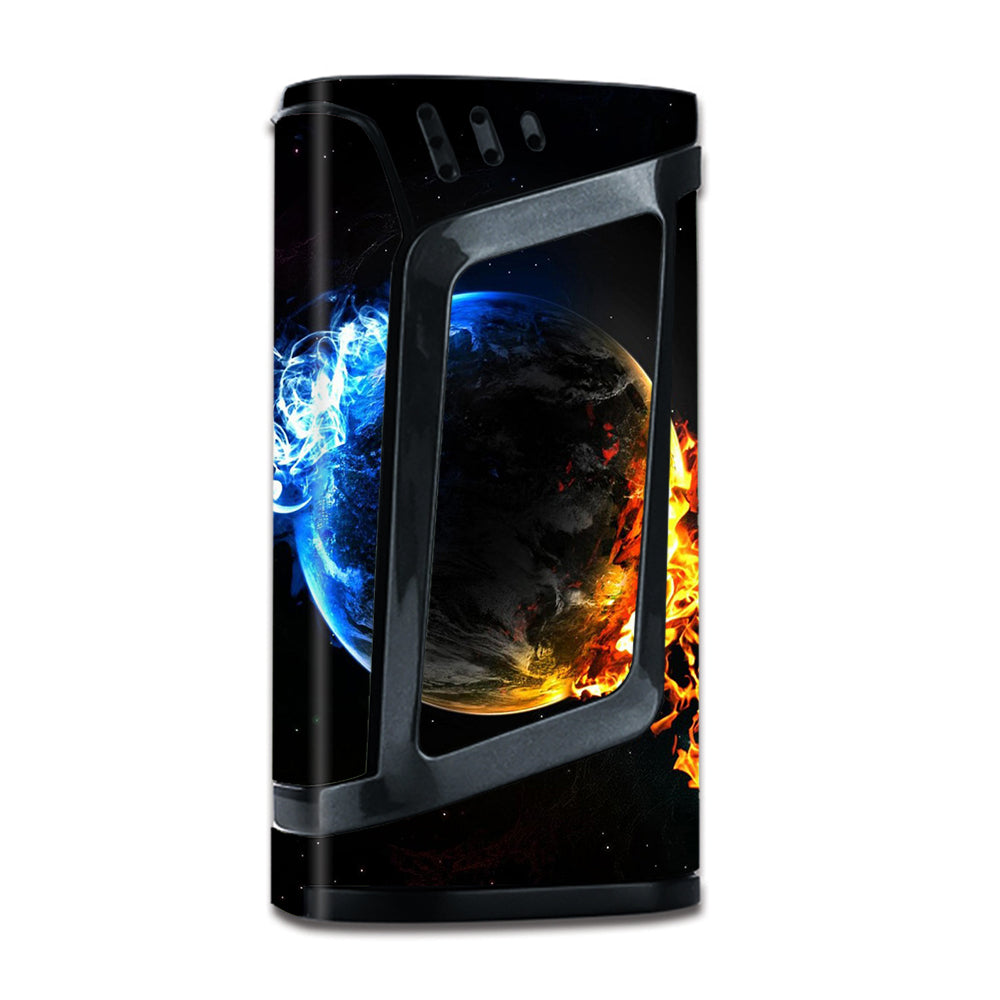  Fire Water Earth Scene Smok Alien 220W Skin
