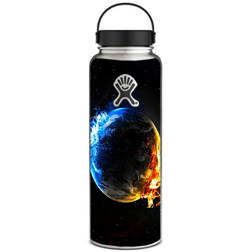  Fire Water Earth Scene Hydroflask 40oz Wide Mouth Skin