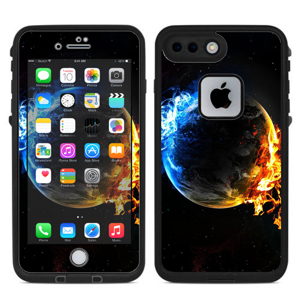  Fire Water Earth Scene Lifeproof Fre iPhone 7 Plus or iPhone 8 Plus Skin