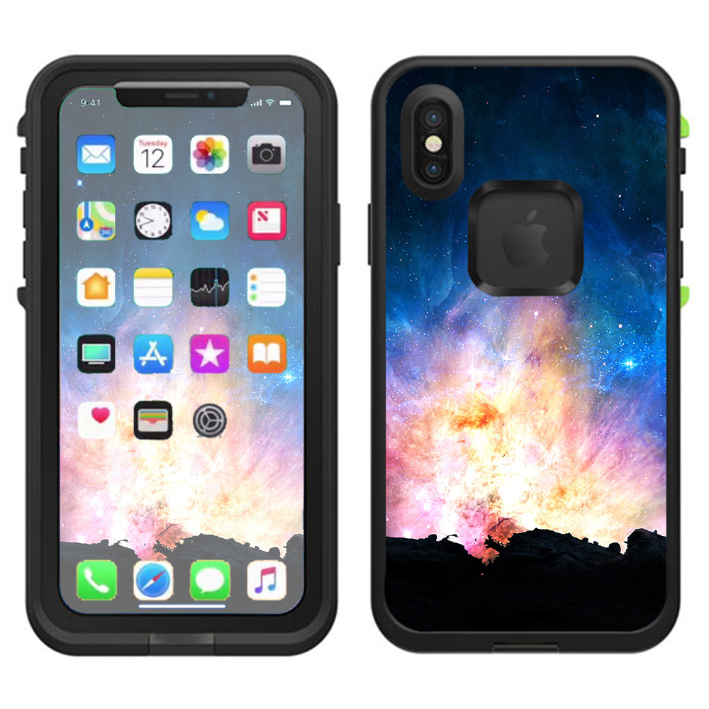  Power Galaxy Space Gas Lifeproof Fre Case iPhone X Skin