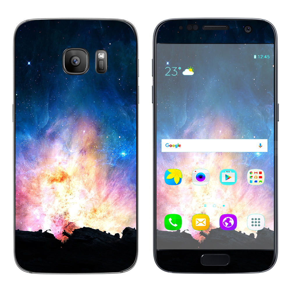  Power Galaxy Space Gas Samsung Galaxy S7 Skin