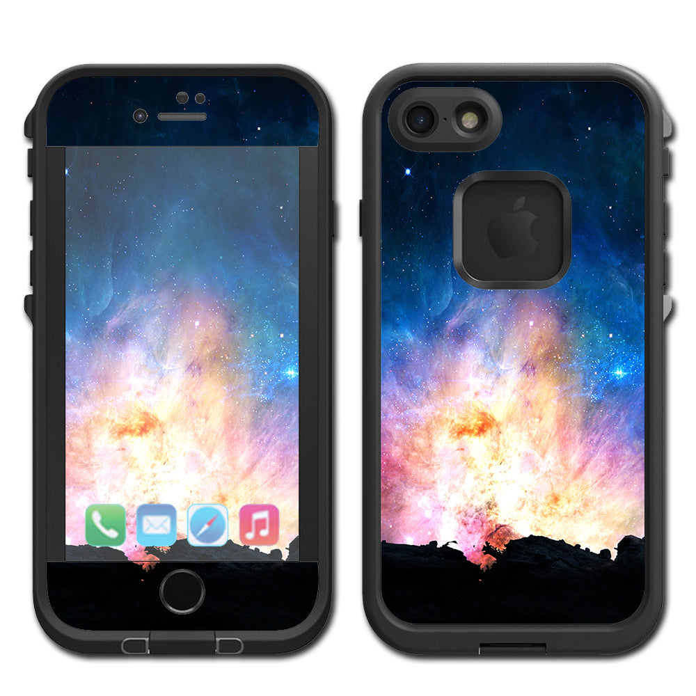  Power Galaxy Space Gas Lifeproof Fre iPhone 7 or iPhone 8 Skin