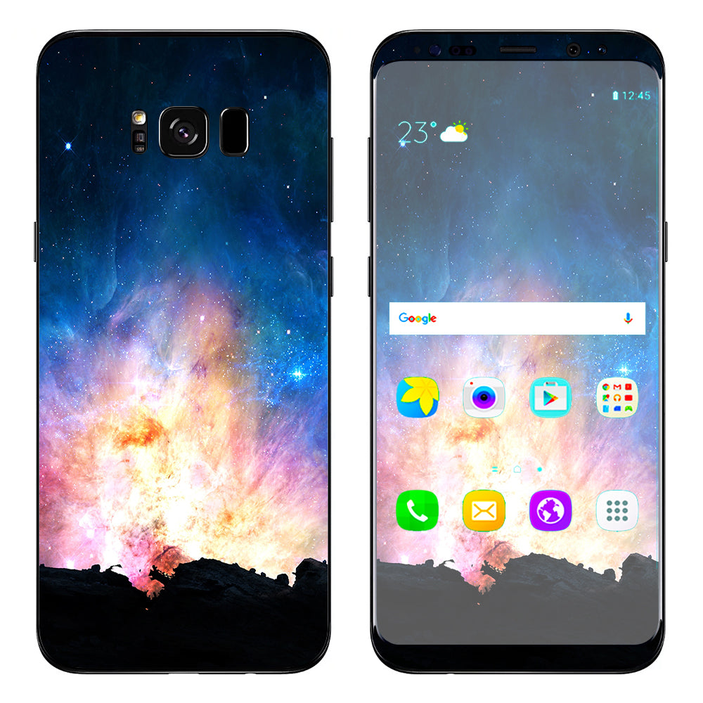  Power Galaxy Space Gas Samsung Galaxy S8 Skin