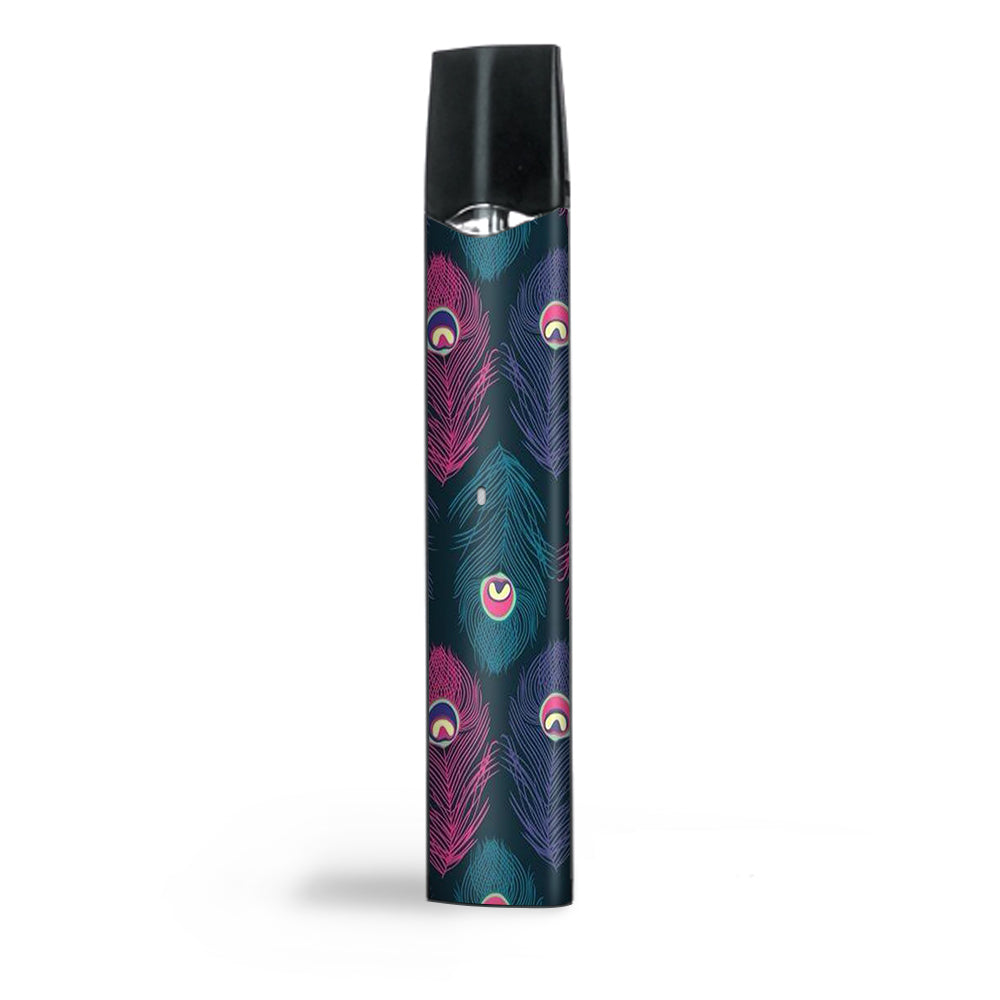  Pink Purple Peacock Feather  Smok Infinix Ultra Portable Skin