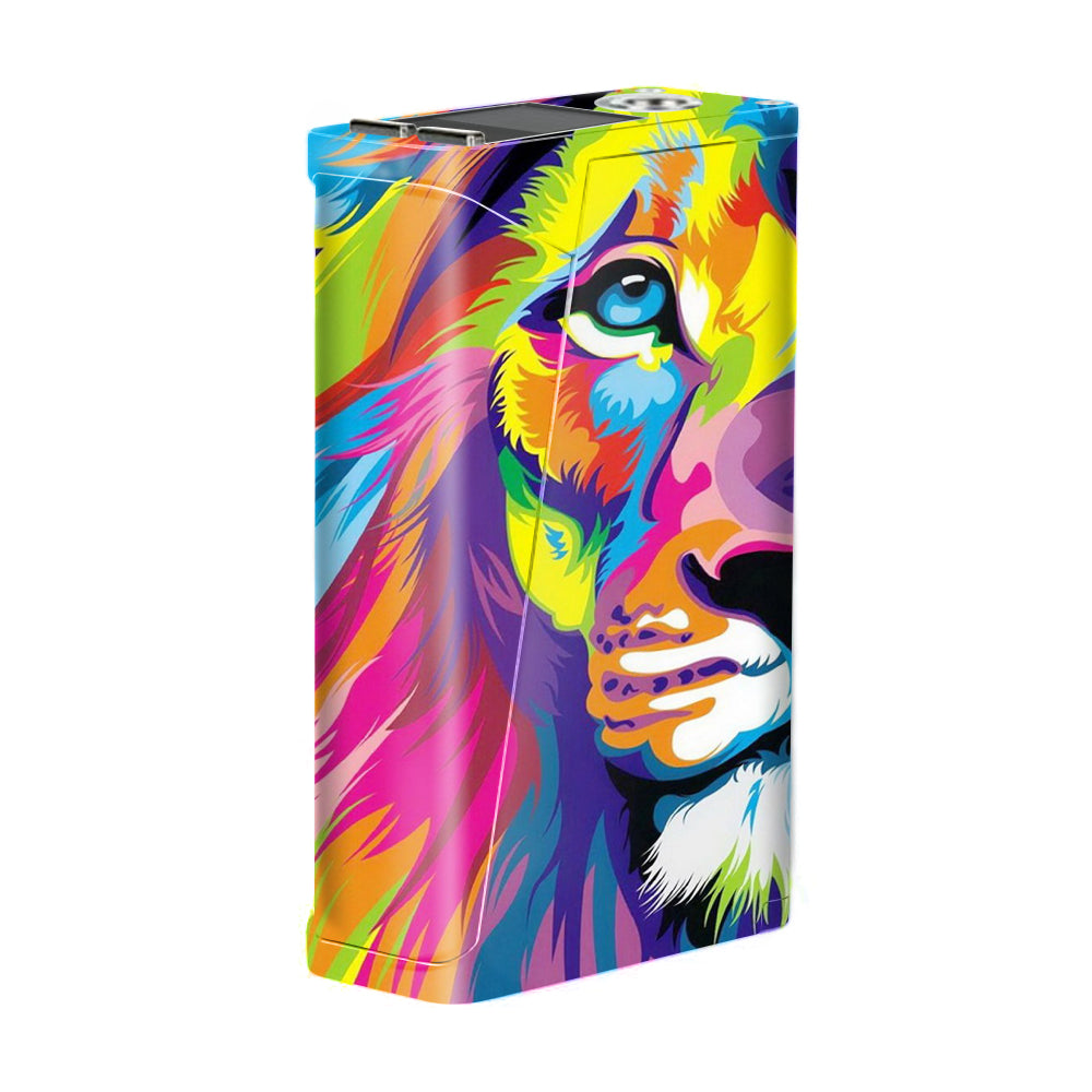  Colorful Lion Abstract Paint Smok H-Priv Skin