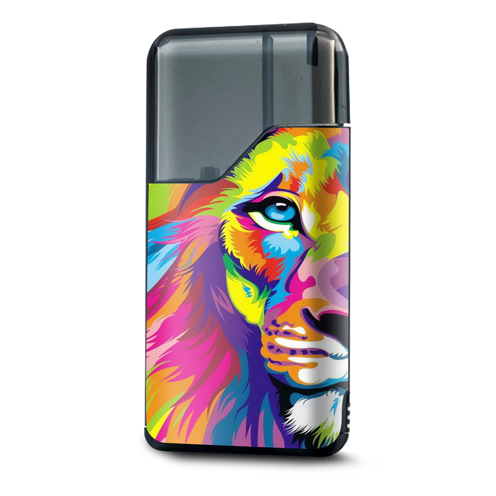  Colorful Lion Abstract Paint Suorin Air Skin