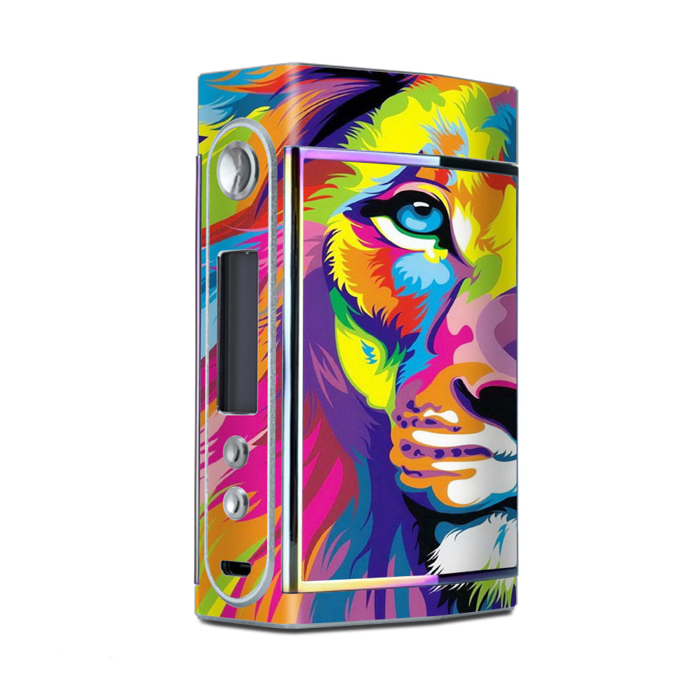  Colorful Lion Abstract Paint Too VooPoo Skin