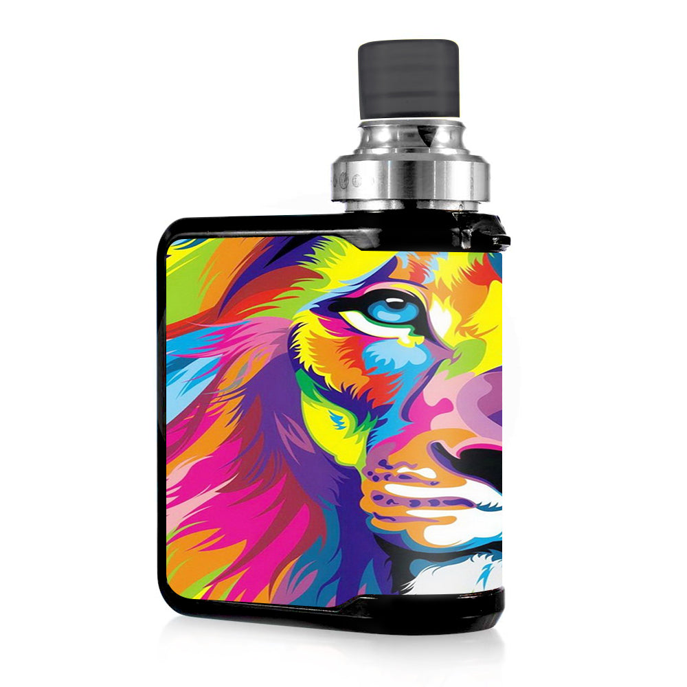  Colorful Lion Abstract Paint Mvape Mi-One Skin