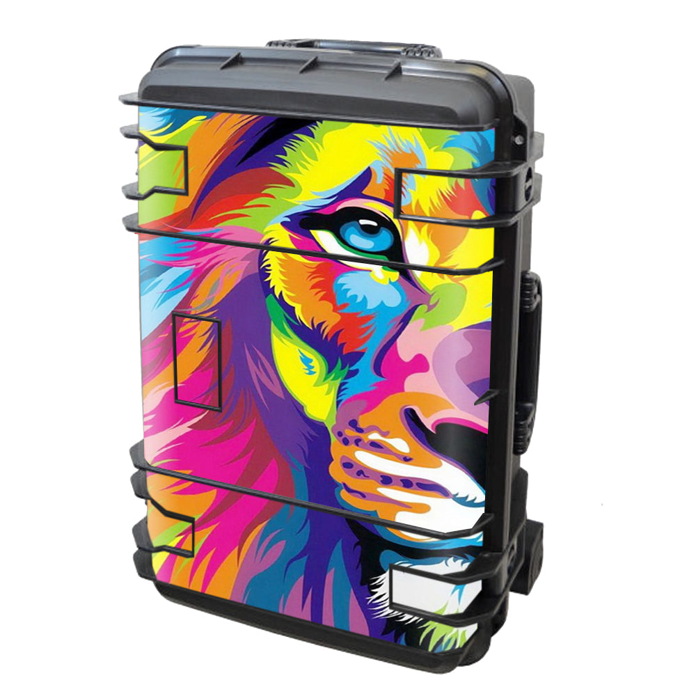  Colorful Lion Abstract Paint Seahorse Case Se-920 Skin