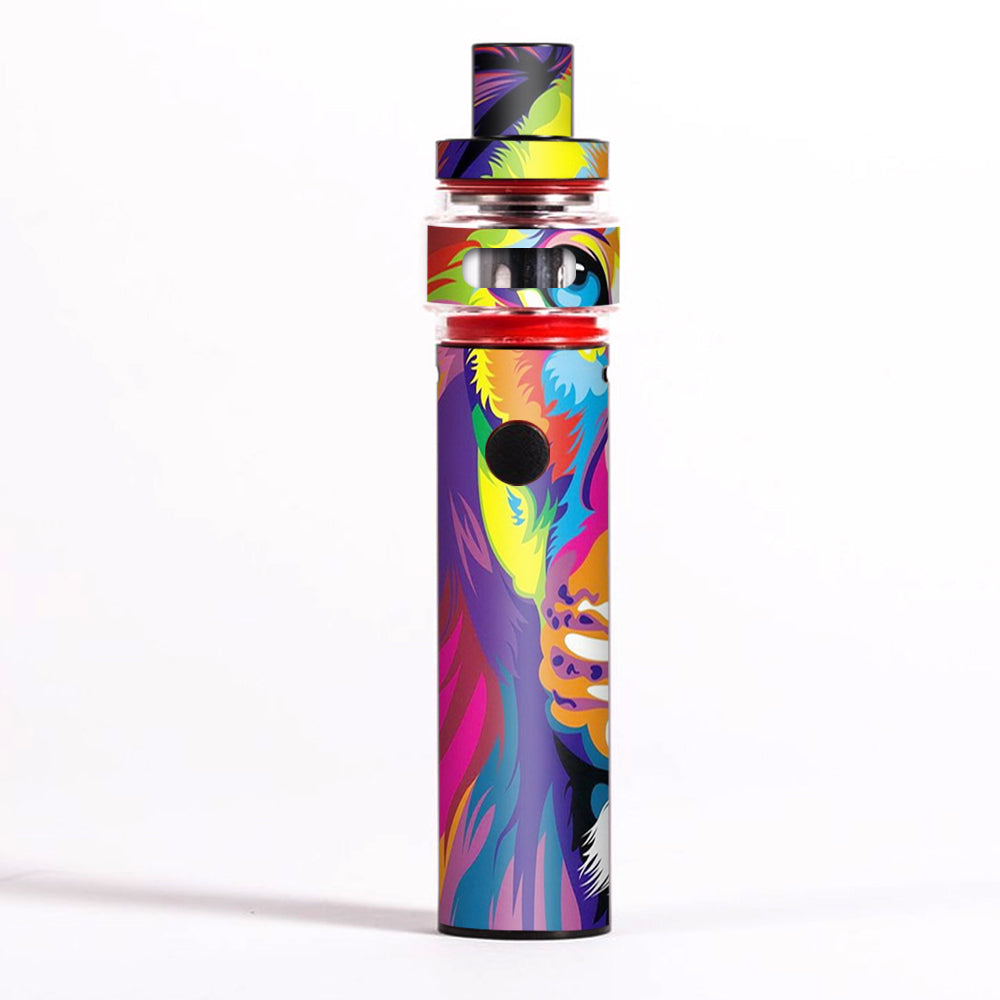  Colorful Lion Abstract Paint Smok Pen 22 Light Edition Skin