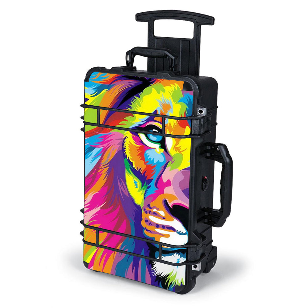  Colorful Lion Abstract Paint Pelican Case 1510 Skin