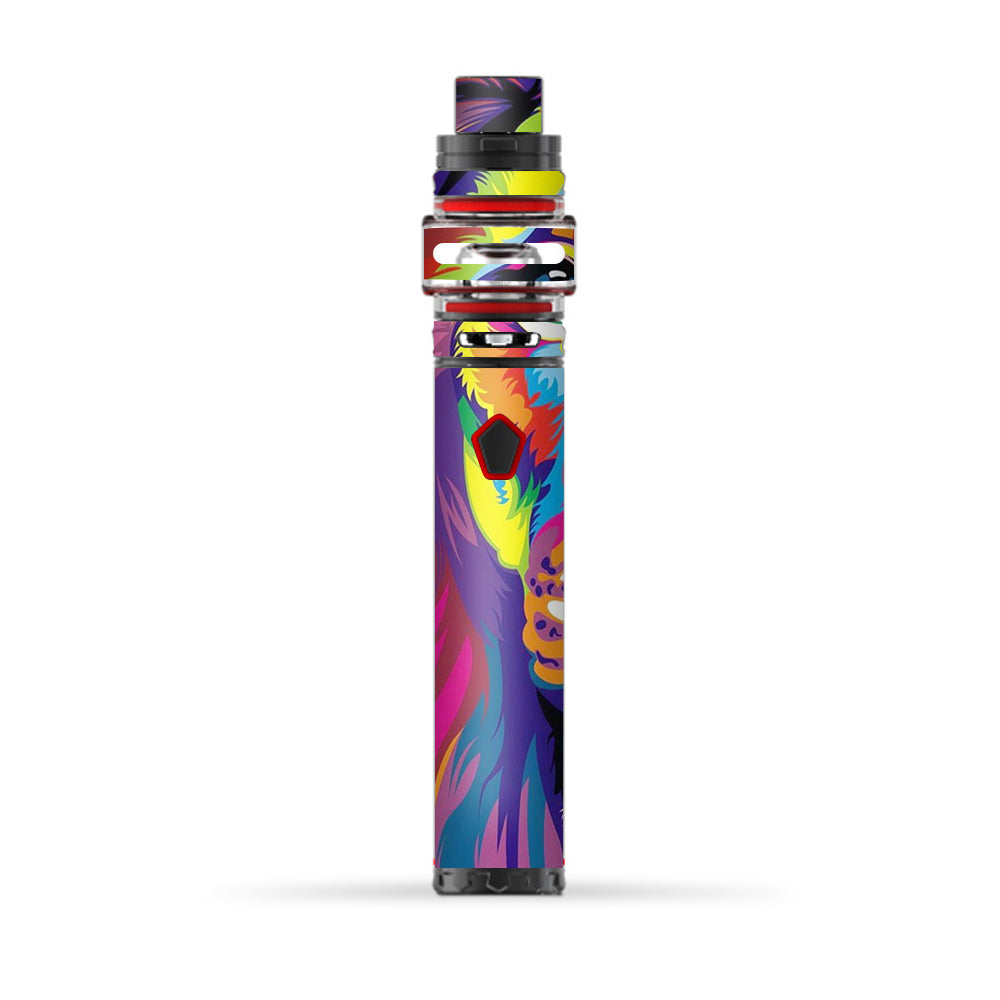  Colorful Lion Abstract Paint Smok Stick Prince Baby Skin